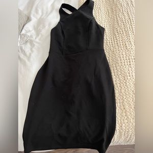 Lulus Criss Cross Back Bodycon dress